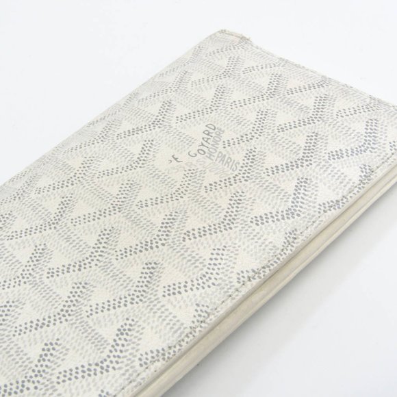 Goyard Richelieu Women,Men Leather,Coated Canvas Long Wallet (bi-fold) Gray,W... - Picture 8 of 13